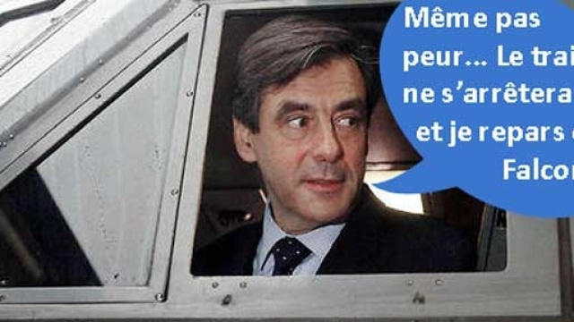 Selon Closer, Fran&ccedil;ois Fillon aurait peur de prendre le train.