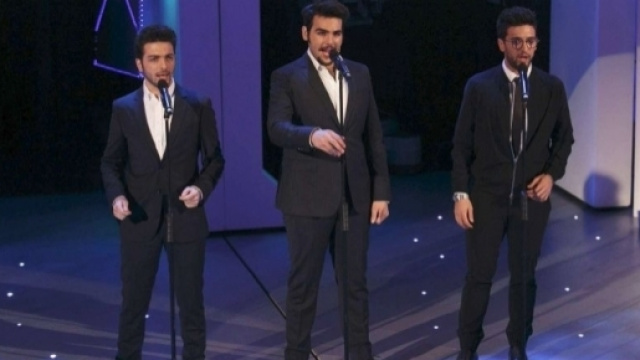 Il Volo, grande ospite della prima serata di "Standing Ovation", il nuovo show condotto da Antonella Clerici