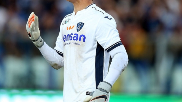 Lukasz Skorupski, portiere dell'Empoli di propriet&agrave; della Roma nel mirino del Torino