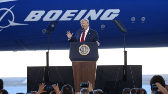 Trump Touts 'America First,' US Jobs During Boeing Factory Visit - voanews.com
