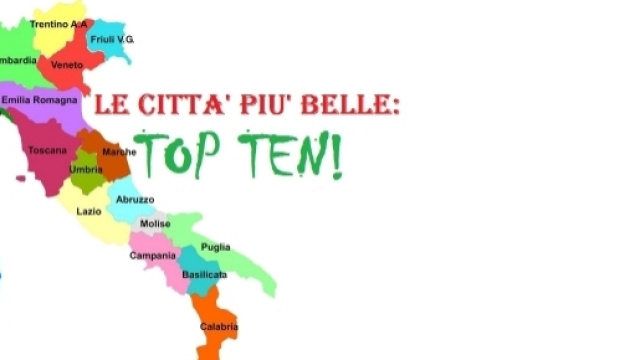 Le citt&agrave; pi&ugrave; belle d'Italia: la classifica