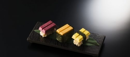 Kit Kat Sushi? You bet it's real, available at the Chocolatory Shop in Ginza Tokyo for alimited time / Photo from 'Otaku Mode' - otakumode.com