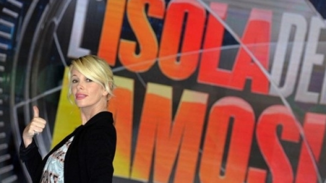 Alessia Marcuzzi, conduttrice dell'Isola dei Famosi 2017
