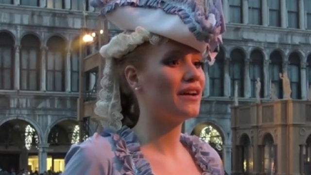 Claudia Marchiori, Angelo del Carnevale 2017