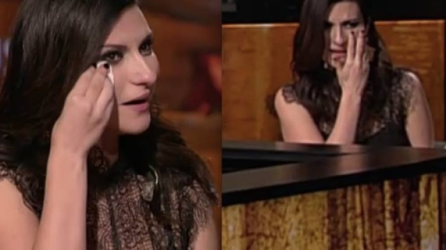 Una foto di Laura Pausini alla trasmissione 'Che tempo che fa'