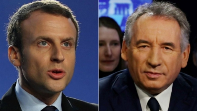 Emmanuel Macron - Fran&ccedil;ois Bayrou