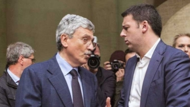 Massimo D'Alema e Matteo Renzi, la resa dei conti