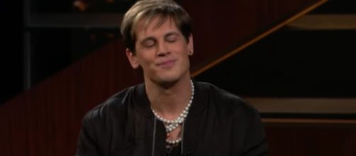 Screenshot of Milo Yiannopoulos, via YouTube ["Milo Yiannopoulos Interview | Real Time with Bill Maher (HBO)"]