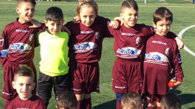 I piccoli calciatori dell'Academy Casalnuovo, categoria 2010