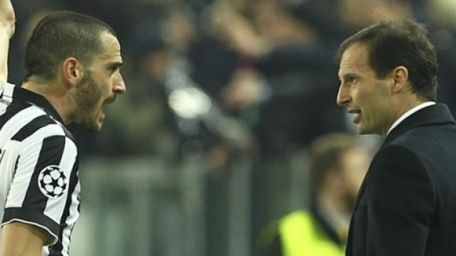 Lite Bonucci-Allegri: ecco la linea della Juventus
