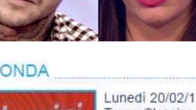 Oggi in onda in trono classico