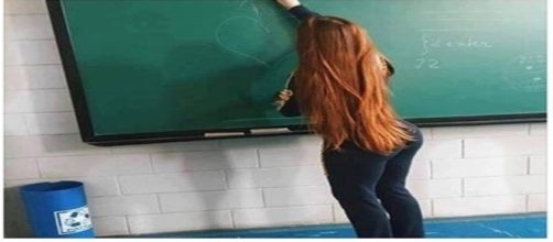 Lucas tentou pegar sua professora mas esqueceu de um detalhe no bilhete.