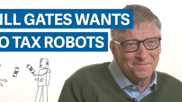 Il fondatore e presidente onorario di Microsoft lancia una provocazione 'geniale': tassare i robot. Foto: youtube.