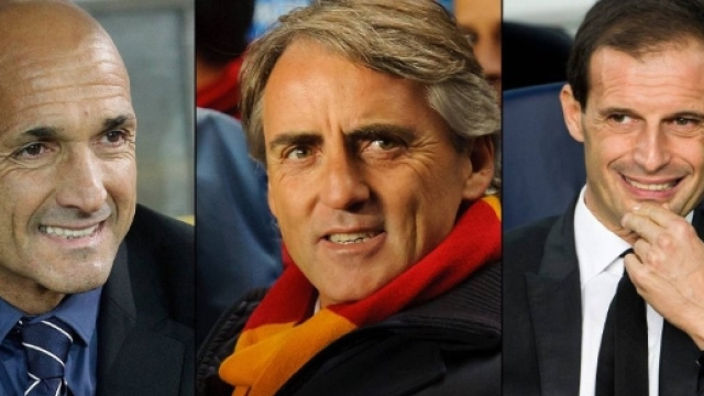 Mercato allenatori: Mancini per Juventus e Milan. Futuro incerto per Allegri, Montella, Spalletti e Pioli