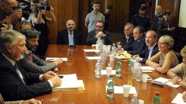 Un'immagine di un incontro dello scorso anno con (quasi) gli stessi protagonisti