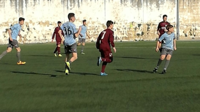 Un momento della gara tra i Giovanissimi Provinciali 2002