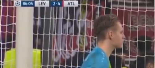 Bernd Leno concede 4 goals, Youtube GOALS channel