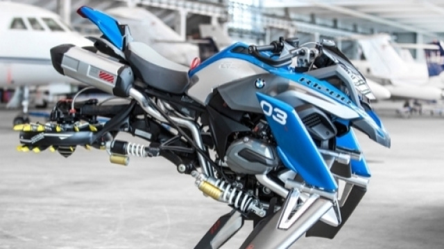BMW And LEGO Collaboration Results In Life-Size Hover Bike Concept - psfk.com