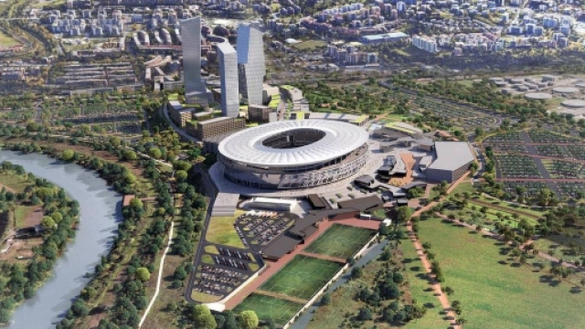 Il progetto dello stadio della Roma a Tor di Valle