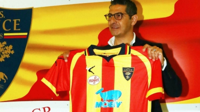 L'allenatore Padalino. Foto Salento Giallorosso.