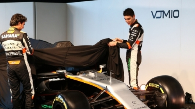 La presentazione della VJM10 a Silverstone