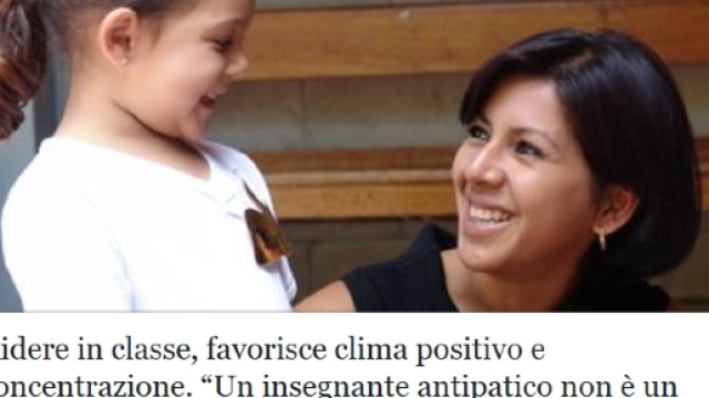 I bebefici del ridere in classe