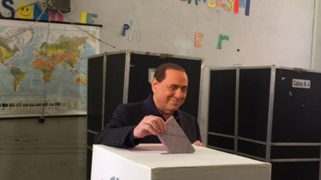 Il capo di Forza Italia, Silvio Berlusconi