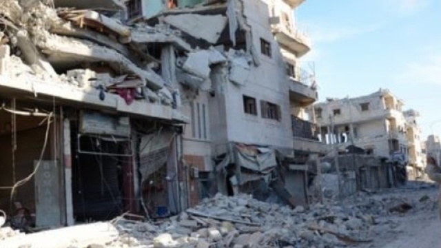 La distruzione di al-Bab dopo l'assedio