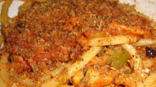 Un primo siciliano "arriminato" : Bucatini con Broccoli Arriminati