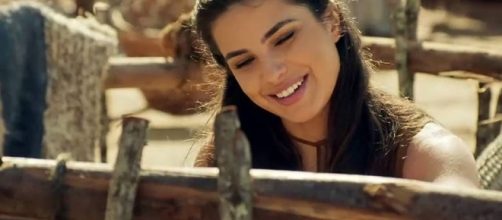 Cena da novela "A Terra Prometida".