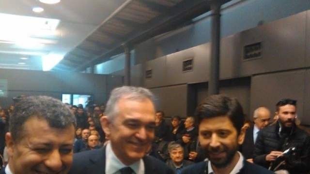 Ecco il "Movimento dei Democratici e Progressisti", foto esclusiva di Scotto, Rossi e Speranza
