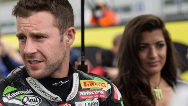 Jonathan Rea in griglia di partenza