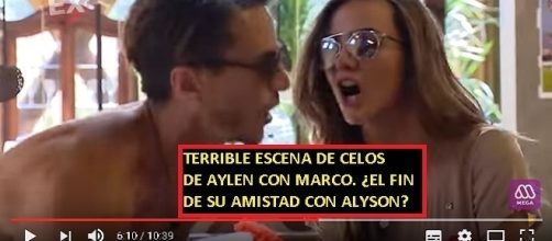 Aylen muestra su lado m&aacute;s celoso en este v&iacute;deo. &iquest;Aly ser&aacute; su pr&oacute;ximo objetivo?