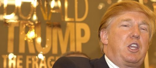 Donald Trump makes an appearance at Chicago's Marshall Field's on State street. Photo credit to Joeff Davis.