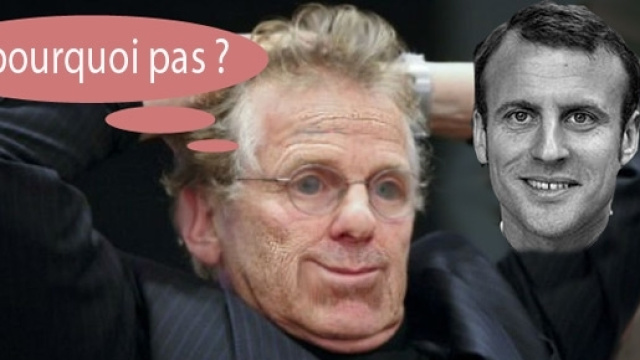 Daniel Cohn-Bendit, dit "Dany le Rouge" antan, n'exclut pas de voter utile, soit Emmanuel Macron, en t&ecirc;te des sondages hors FN.