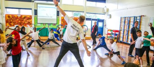 An Evolve Health Mentor in action (photo credit: Evolve - www.evolvesi.com)