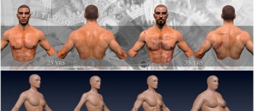 Fotograf&iacute;as que muestras ciertos cambios en los personajes.