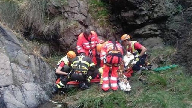 Calabria, anziano precipita in un burrone: fatale il trauma cranico (foto genova24.it)