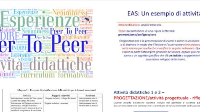 Esempio attivit&agrave; didattica infanzia