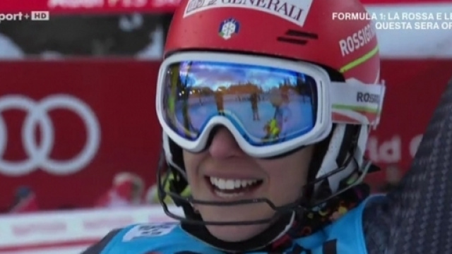 Federica Brignone a Crans-Montana