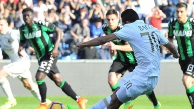 FOTO Serie A, Sassuolo-Milan 0-1: decide gol contestato di Bacca ... - lapresse.it