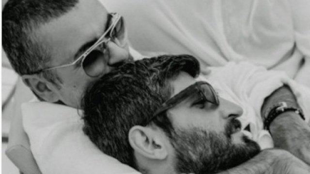 George Michael e Fadi Fawaz (dal profilo twitter di Fadi)