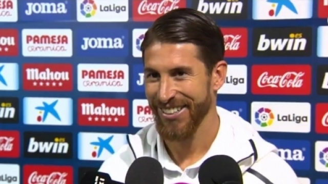 Sergio Ramos apr&egrave;s la remontada du Real Madrid