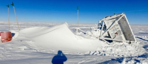 The telescope balloon sat on the ice for an entire year (Image source - The Indian Express)