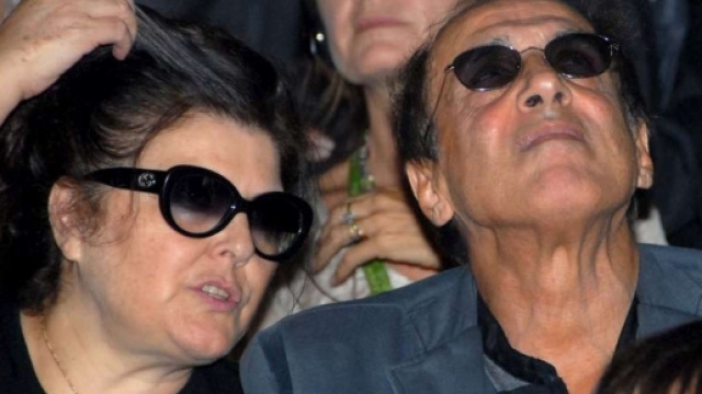 Adriano Celentano e Claudia Mori.