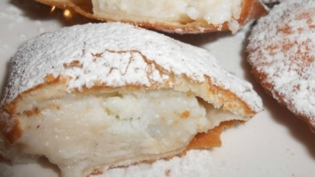 Cassatelle siciliane con ricotta