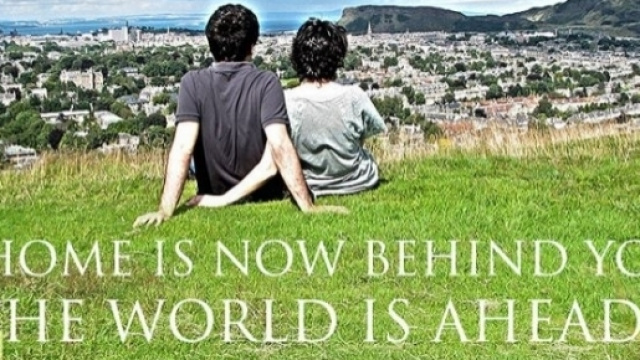 Home is now behind, the world is ahed