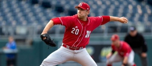 Max Knutson, Huskers hold on to edge Kansas at Kauffman Stadium ... - omaha.com