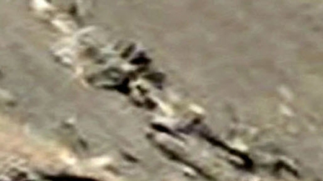 Immagine NASA del presunto scheletro