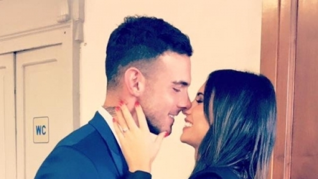 Lucas Peracchi subito dopo aver detto s&igrave; a Silvia Corrias